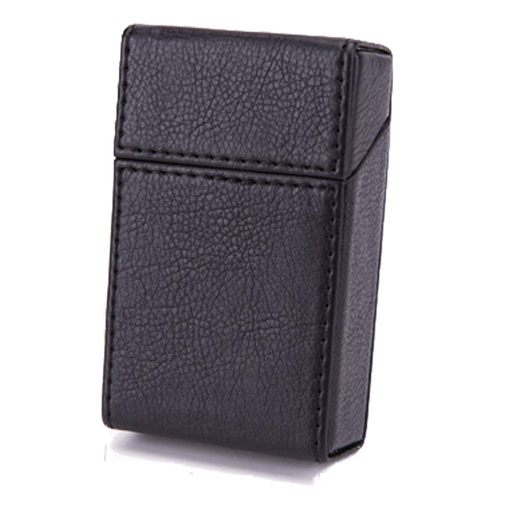 Ein Herz Black Silicone Cigarette Case - Fits Standard Size Cigarette Box - 20 Cigarettes