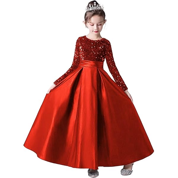 open lace back dress Amazon.com: Bonnie Jean Girl's Holiday Christmas Dress