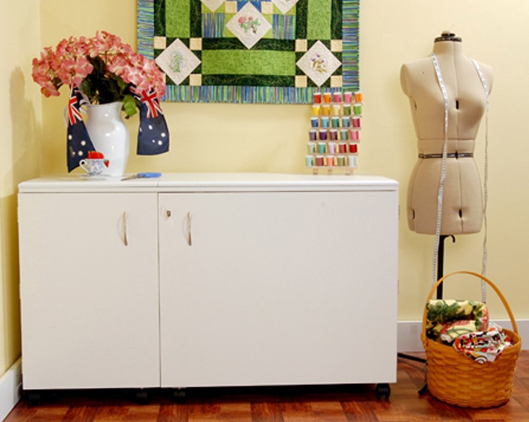 Amazoncom Kangaroo Kabinets K8611 Aussie Sewing Cabinet White Ash Amazoncom Kangaroo Kabinets K8611 Aussie Sewing Cabinet White Ash