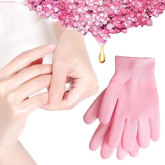 1Pair Moisturizing Spa Gloves Moisturising Gloves Gel Gloves Gel Socks