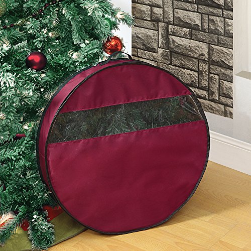 Organize It All Holiday Storage Wreath, 24" - Thumbnail 2