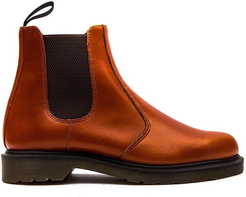 Dr. Martens Mens 2976 Analine English TAN Unlined Chelsea Boots Half