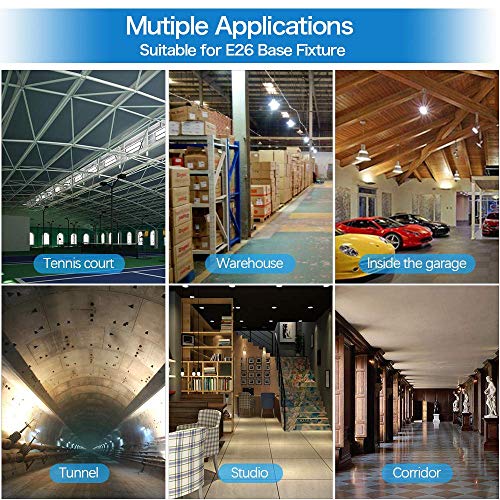 5 LED+Garage+Ceiling+Light+Deformable