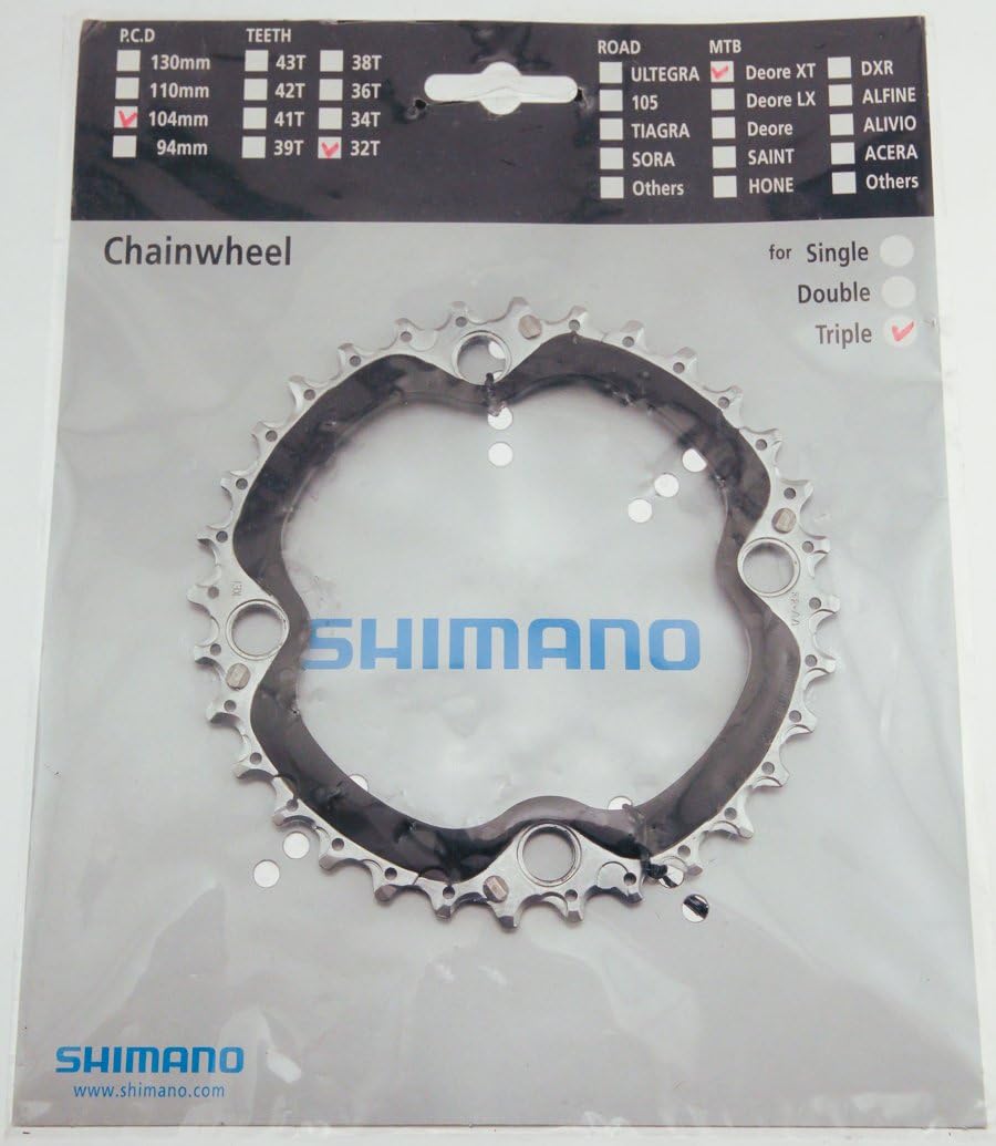 shimano deore 9 speed chainrings