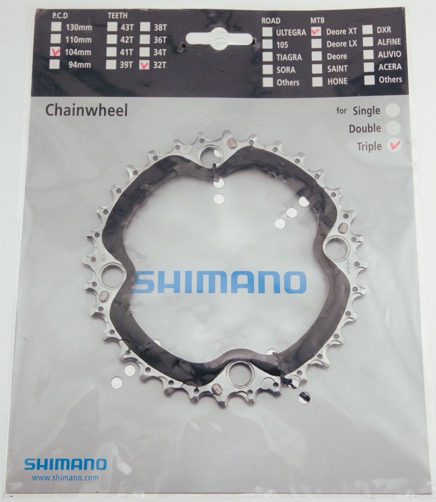 shimano 9 speed chainrings