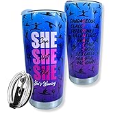 TAMUNBEE Girls Gymnastics Gifts, Gift for Gymnastics Girls, Gymnast Girl Gifts Idea for Birthday or Christmas, Gymnast Girl Stainless Steel Tumbler 20 Oz