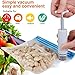Sous Vide Bags Kit -10 BPA Free Food Vacuum Sealed Bags, 1 Hand Pump,1 Magic Vacuum Valve for Seal the Jars, New design Bags Avona cooker. Reusable & Easy to Use, Practical for Food Storage & Cooking