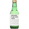 100% Organic Aloe Vera Juice 8.5 fl oz (Box of 6) - Supports Immunity & Gut Health - Straight from Farm in Spain - Undiluted - No Added Sugar or Artificial Preservatives - Non-GMO