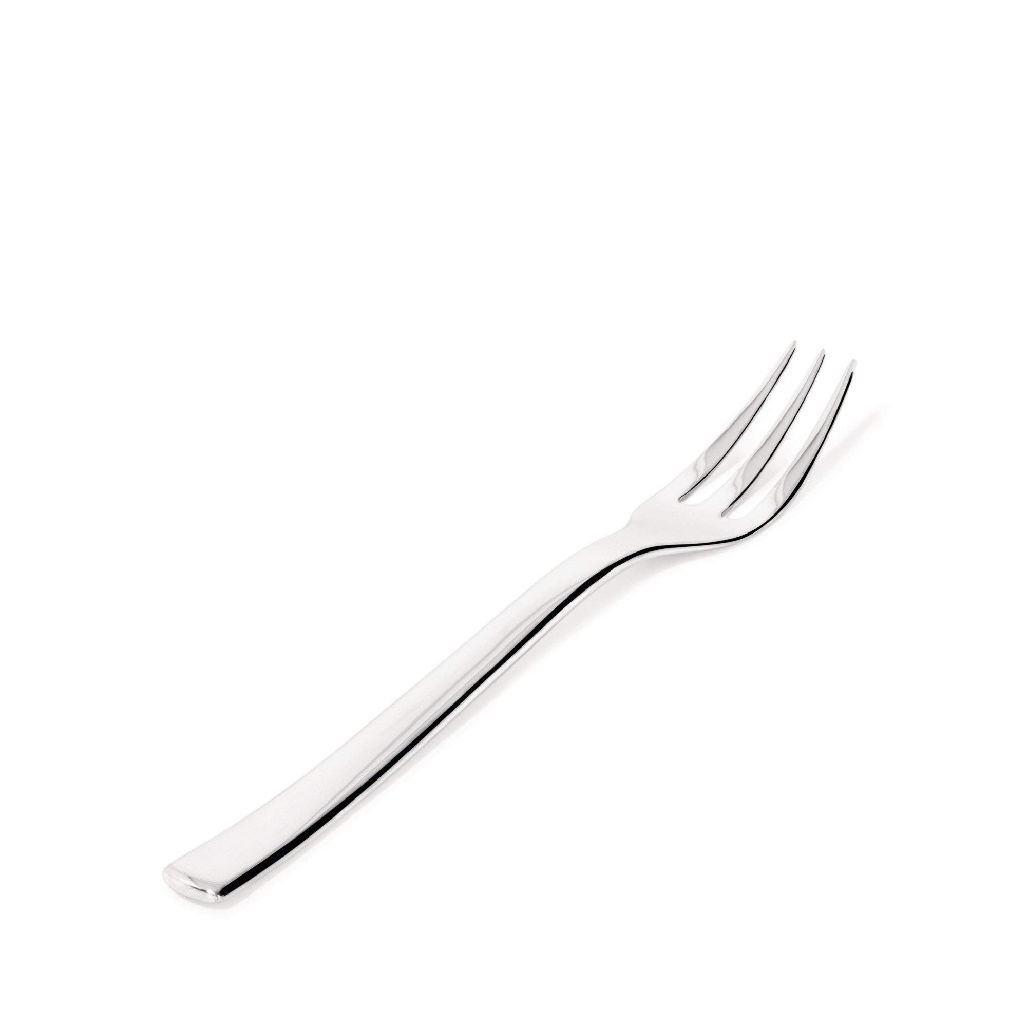 Alessi REB09/17 Ovale fish fork in 18/10 stainless steel mirror polished, Set of 6