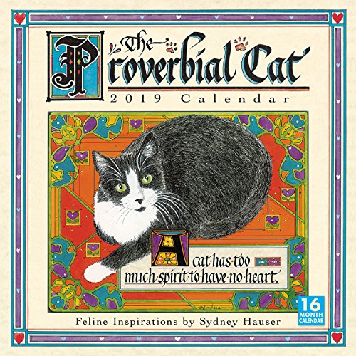 The Proverbial Cat 2019 Wall Calendar by