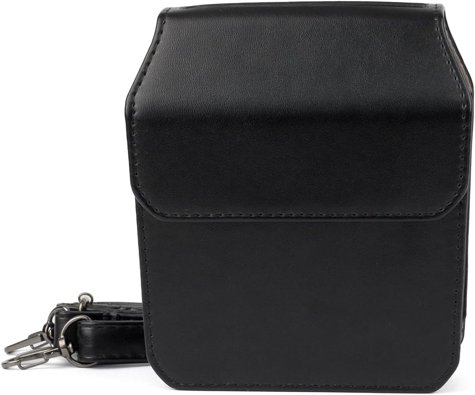 Fcheki PU Leather Carrying Case for Instax SHARE SP-3 Printer,Black