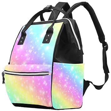 rainbow changing bag