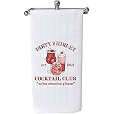 WCGXKO Cocktail Club Gift Girly Gift Bachelorette Cocktail Kitchen Towel Dish Towel (Please est Towel)