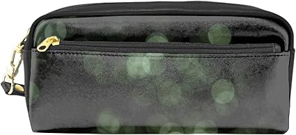 Amazon グレア抽象化サークル軽量ペンポーチ 文房具 ぺんバッグ 高校生 男子 女子 おしゃれ シンプル 男女兼用 人気 ペンケース 文房具 オフィス用品