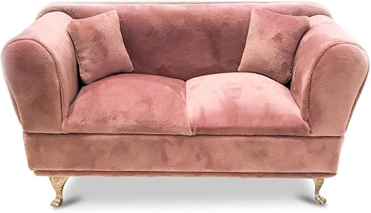 baby pink couch