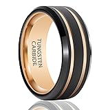 SX.man&sog 8mm Tungsten rings for Men or Women,Two