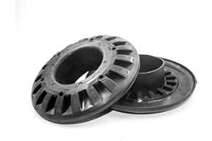 Sheisor Rear Coil Spring Insulators, Rear Upper Coil Spring Isolators Compatible with 1999-2004 Grand Cherokee WJ (Pair)