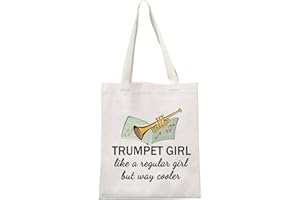 GJTIM Trumpeter Gift Trumpet Player Gift Brass Band Trumpeter Cosmetic Bag Zipper Pouch