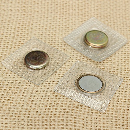 Raza 10 Sets Hidden Sew In Snaps Clothing Fastener