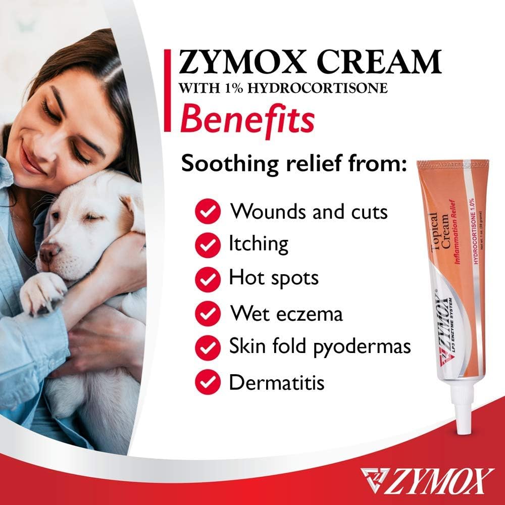 Zymox topical cream for dogs Clearance