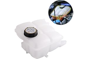 AFEISOL 603-382 Front Engine Coolant Recovery Reservoir Tank with Cap, Compatible With 2012-2018 Focus 2013-2016 Escape 2013-2018 C-Max 2014-2016 Transit Connect Vehicles Replacement for 8V618K218AE