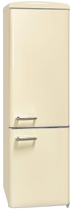Exquisit RKGC 250/70-16 A++MW Retro-Kühl-Gefrierkombination/EEK: A++/ 4* Gefrierfach/181 Liter Kühlen/63 Liter Gefrieren/ Ret