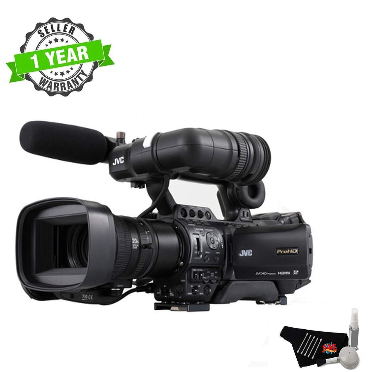 JVC GYHM850U ProHD Compact Shoulder Mount Professional Video Camera