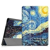 Fintie ASUS ZenPad S 8.0 (Z580C / Z580CA) SmartShell Case - Ultra Slim Lightweight Stand Cover with Auto Sleep / Wake for 2015 Released ASUS ZenPad S 8.0 Z580C / Z580CA Android Tablet, Starry Night