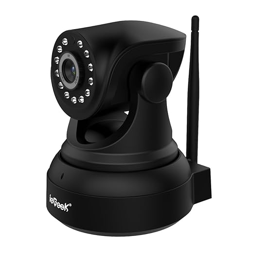 title=ieGeek Camera 720P HD WiFi Pan / Tilt IP ( 1.0 megapixel ) telecamera di