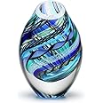 Murano Glass Paperweight Egg Shaped - View #10