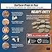 Shepherd Hardware 9916 1-1/2-Inch Heavy Duty Felt Gard Self-Adhesive Leveling Furniture Pads, 4-Pack , Beige