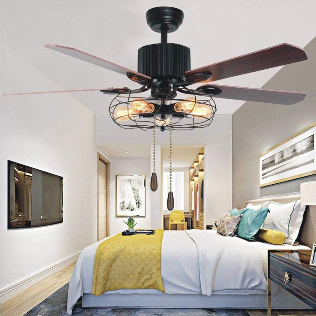 Walnut Wooden Pull Chain Set, 3 Pack Ceiling Fan Pull Chains for Ceiling Fan Light Decoration with Ball Chain Connecter: Kitchen & Dining