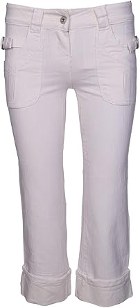 three quarter length jeans