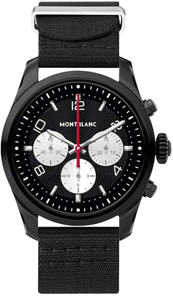 Reloj Montblanc Summit 2 Smartwatch 119560 Acero Negro Nylon ...