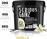 The Bulk Protein Company Serious Gainz Mass Gainer Vanilla 5 kg view 2