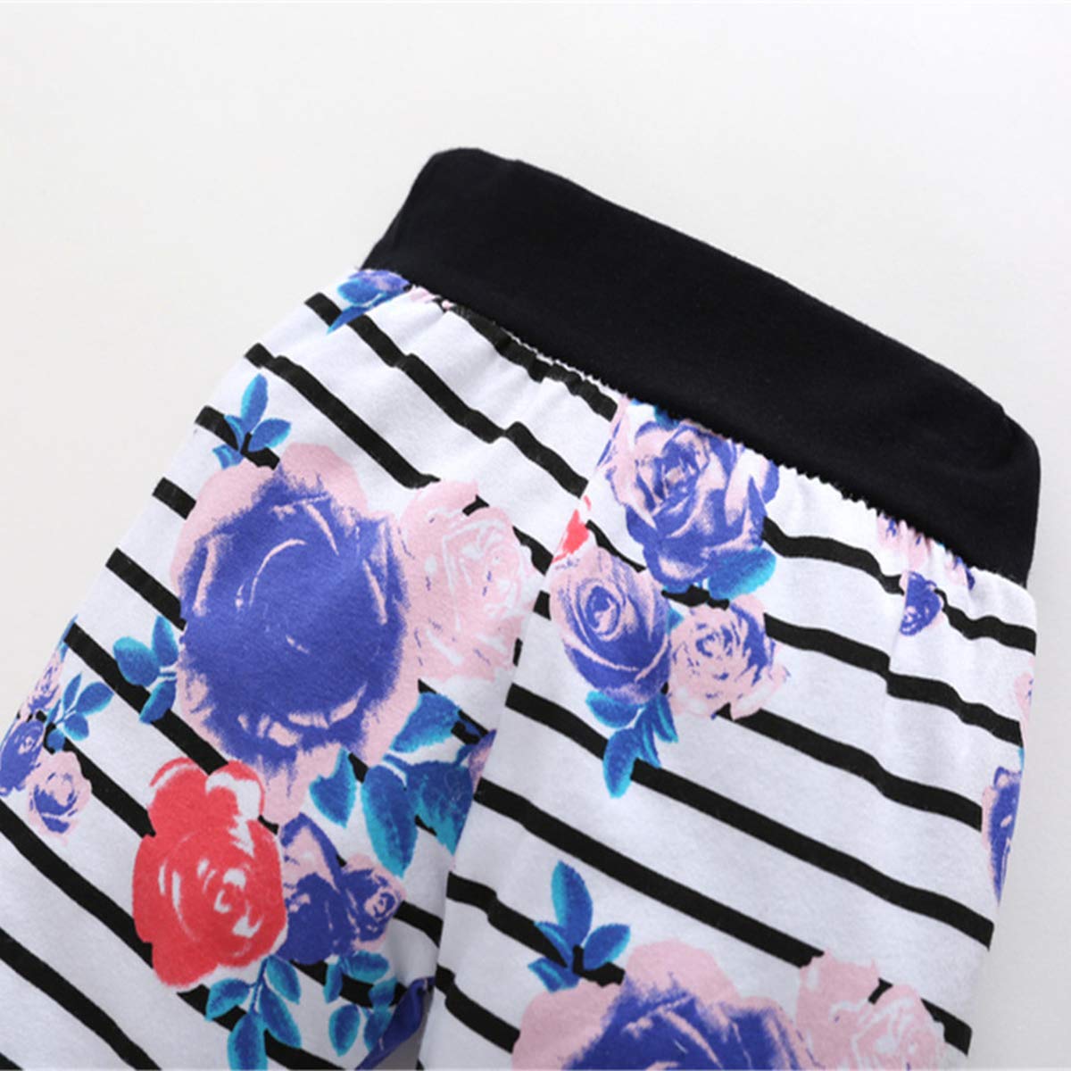 SS COLOR FISH 3 PCS Newborn Baby Girl Winter Romper 6-12 Months Jumpsuit Pants Outfit