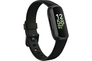 Fitbit Inspire 3 Health &-Fitness-Tracker with Stress Management, Workout Intensity, Sleep Tracking, 24/7 Heart Rate and more