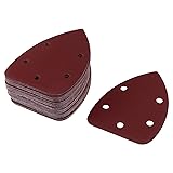 Sydien 50Pcs 320Grits Mouse Detail Sander Sandpaper