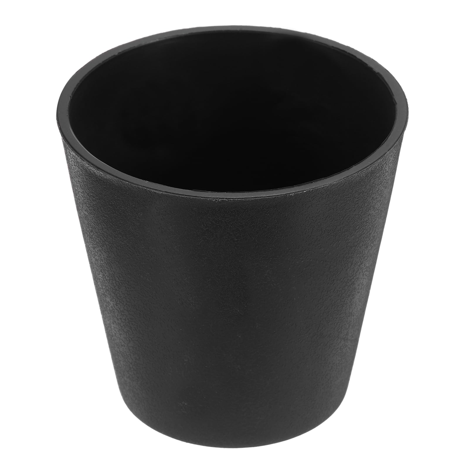 PATIKIL 2.8 Inch/7cm Mini Plastic Planter Pot, Modern Round Flower Pot Plant Container for Indoor Outdoor, Black