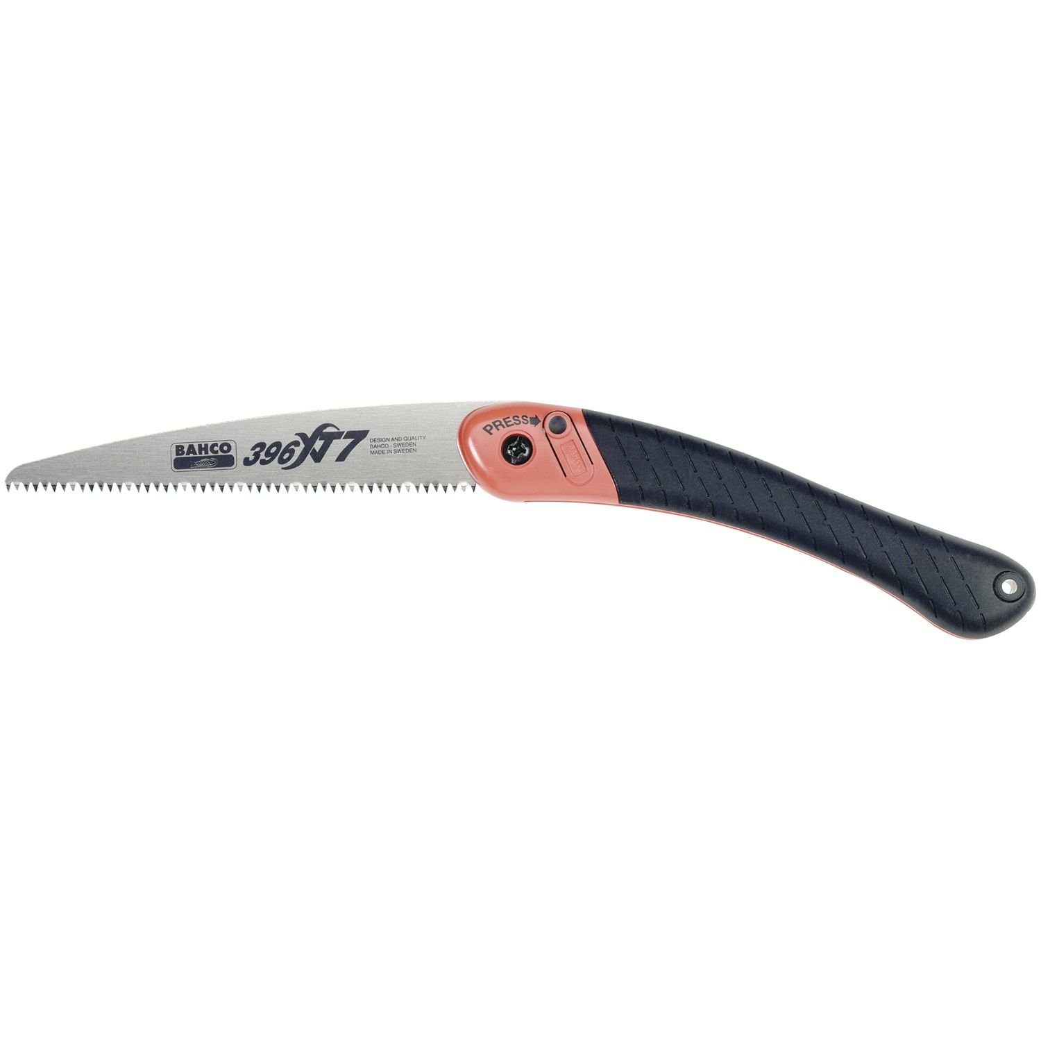 Bahco 396-HP Folding Pruning Saw,Silver/Black/Orange