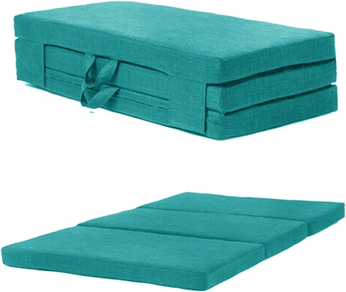 Aart Store Single Bed Folding Pure Foam Extremely Portable Foam Folding