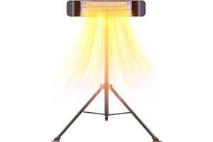 Pasapair Electric Patio Heater - Smart Infrared Indoor Heater 24H Timer with APP Control - Wall Mounted Outdoor Heater for Patio Garage - IP65 CSA Certified