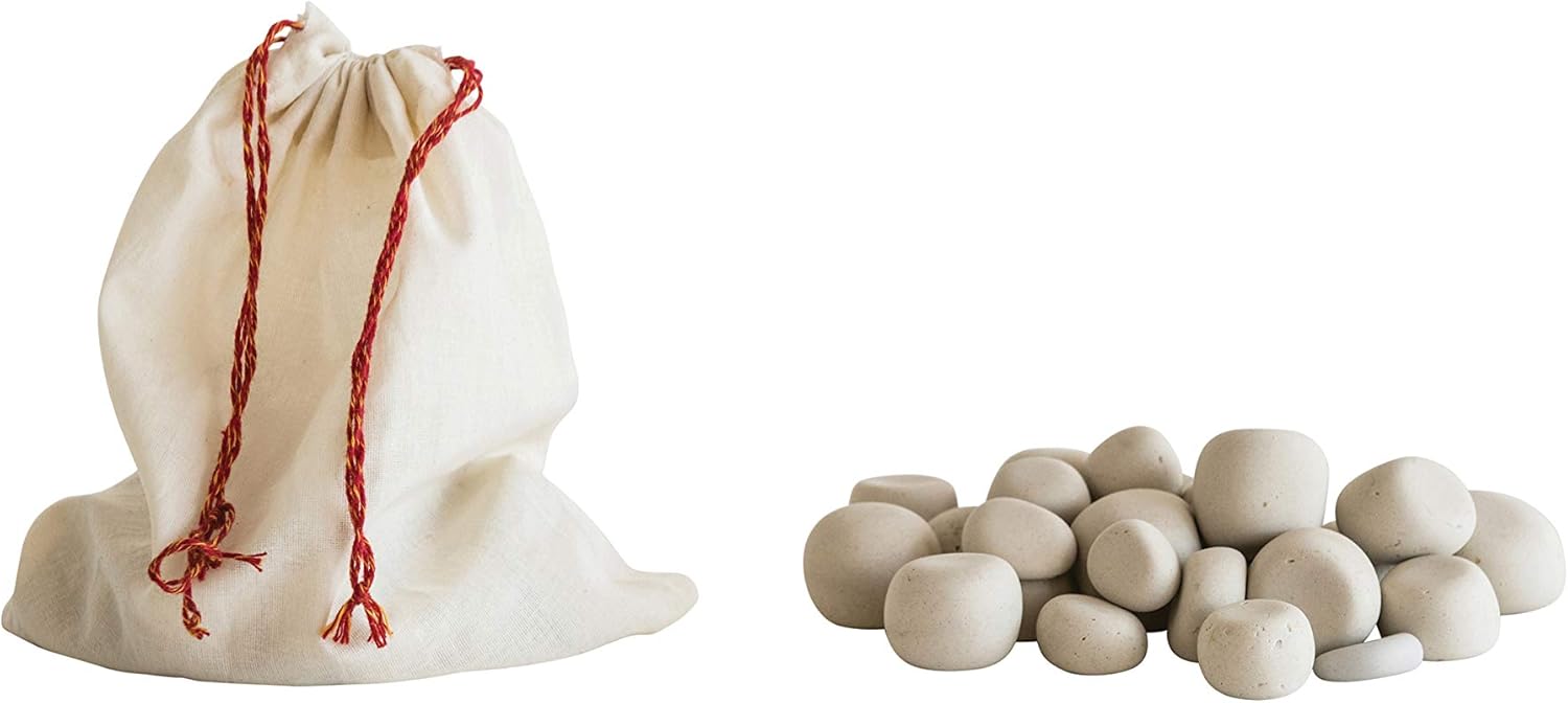 bags of decorative stone