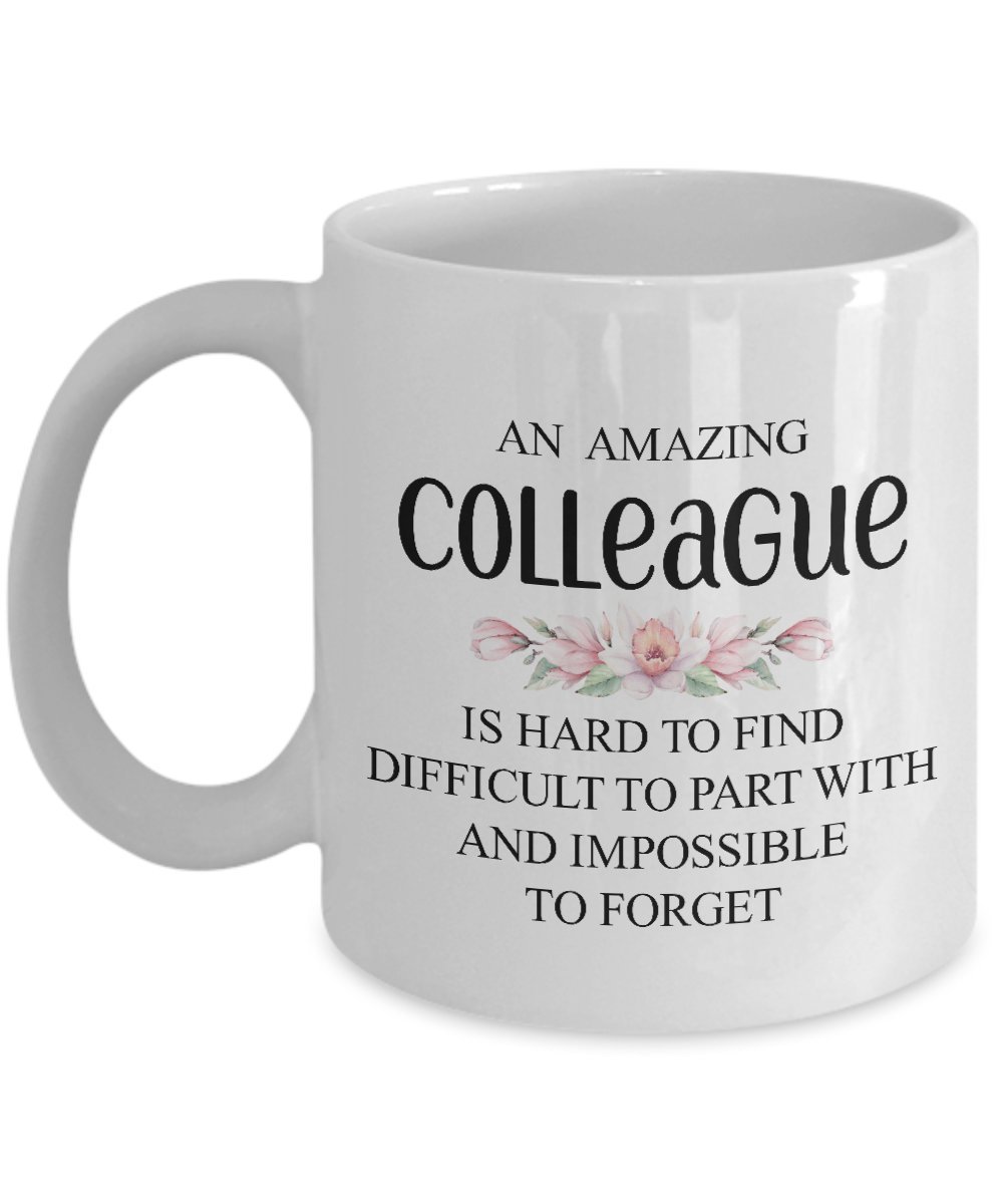 Leavings Gifts for Colleagues Coworkers Boss Work Friends Men Women, an Amazing Mugs Cup - MG1146