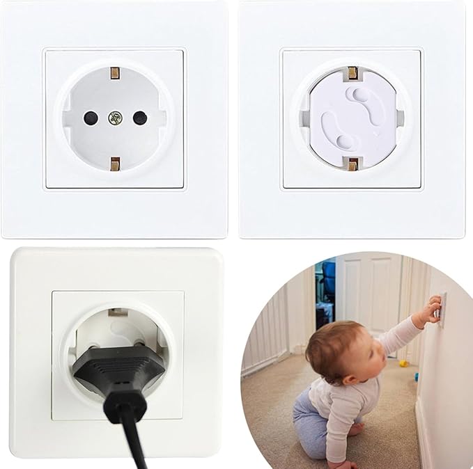 amazon cache prise bebe