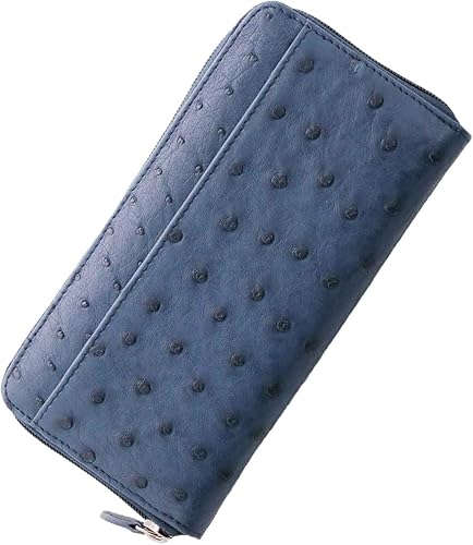 Amazon 株式会社 三京商会 Sankyo Shokai オーストリッチ ハーフポイント メンズ 長財布 ラウンドファスナー アイリスブルー 三京商会 財布 Amazon 株式会社 三京商会 Sankyo Shokai オーストリッチ ハーフポイント メンズ 長財布 ラウンドファスナー アイリスブルー 三京商会 財布