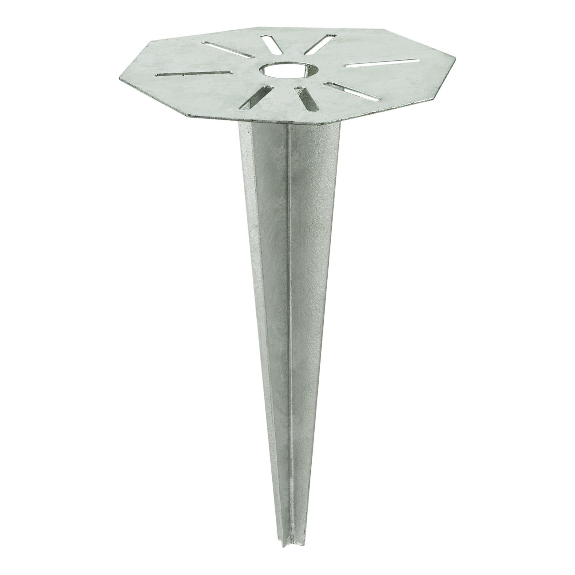 Eglo Cuba Garden Spike, Ground Spike for Garden Lights, Outdoor Accessory, Ground Anchor Made of galvanised Metal