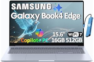 Samsung Galaxy Book4 AI Business Laptop (15.6" FHD Anti-Glare, Snapdragon X (> i7-1255U), 16GB DDR5, 512GB Storage) Copilot+ PC, Fingerprint, Wi-Fi 7, 28-hr Long Battery, Win 11 Pro, NP750XQB