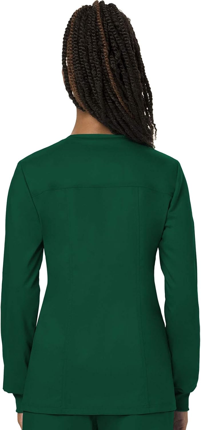Cherokee Women's Snap Front Warm-up Jacket: Clothing