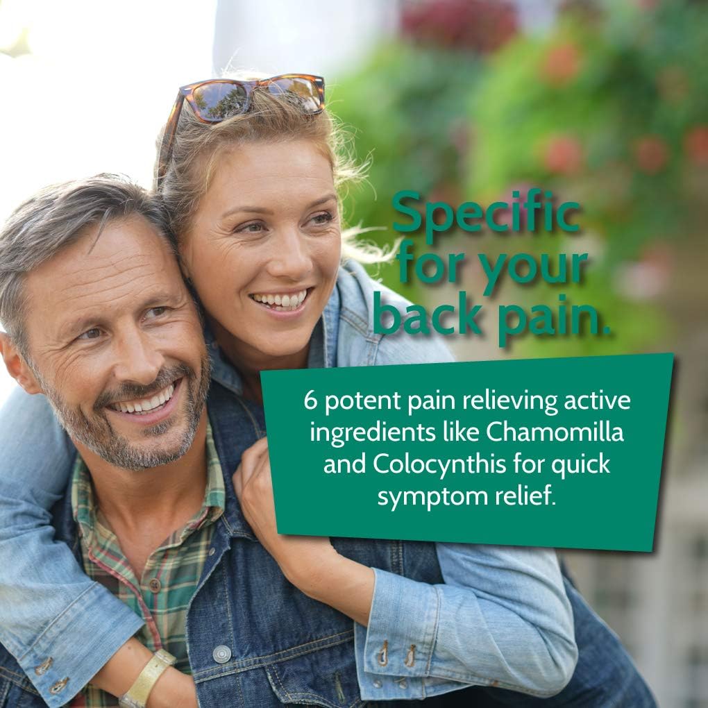 BHI Back Pain Relief Natural, Safe Homeopathic Relief - 100 Tablets: Health & Personal Care